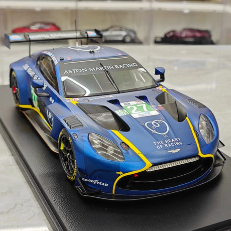 1:18 Aston Martin 2025 Vantage AMR LMGT3 #27 Le Mans model car by Spark - view 10