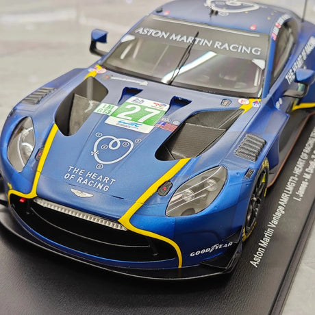 1:18 Aston Martin 2025 Vantage AMR LMGT3 #27 Le Mans model car by Spark - view 11