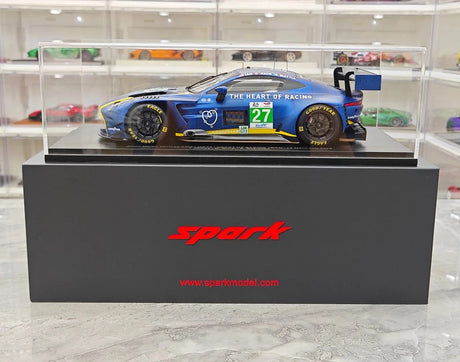 1:18 Aston Martin 2025 Vantage AMR LMGT3 #27 Le Mans model car by Spark - view 14