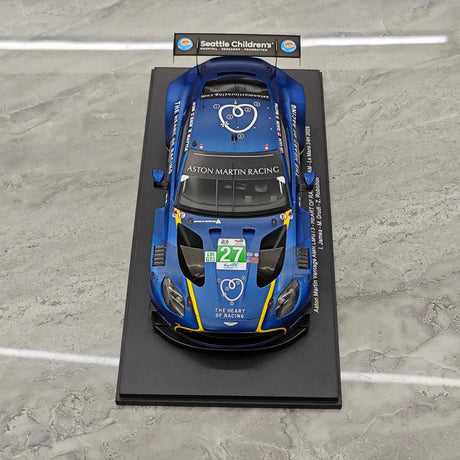 1:18 Aston Martin 2025 Vantage AMR LMGT3 #27 Le Mans model car by Spark - view 2