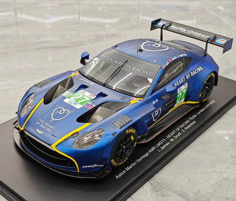 1:18 Aston Martin 2025 Vantage AMR LMGT3 #27 Le Mans model car by Spark - view 4