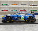 1:18 Aston Martin 2025 Vantage AMR LMGT3 #27 Le Mans model car by Spark - view 5