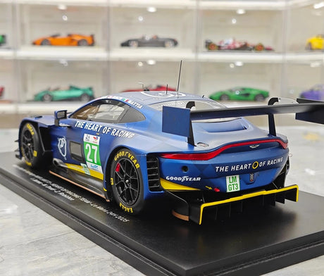 1:18 Aston Martin 2025 Vantage AMR LMGT3 #27 Le Mans model car by Spark - view 6