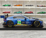 1:18 Aston Martin 2025 Vantage AMR LMGT3 #27 Le Mans model car by Spark - view 9