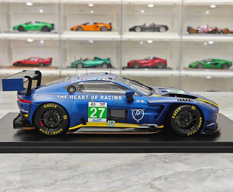 1:18 Aston Martin 2025 Vantage AMR LMGT3 #27 Le Mans model car by Spark - view 9