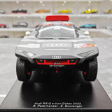 [Spark] 1:18 Audi 2022 RS Q E-Tron Dakar No.200 S. Peterhansel - E. Boulanger modellbil harts