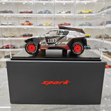 [Spark] 1:18 Audi 2022 RS Q E-Tron Dakar No.200 S. Peterhansel - E. Boulanger modellbil harts