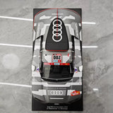 [Spark] 1:18 Audi 2022 RS Q E-Tron Dakar No.200 S. Peterhansel - E. Boulanger modellbil harts