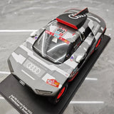 [Spark] 1:18 Audi 2022 RS Q E-Tron Dakar No.200 S. Peterhansel - E. Boulanger modellbil harts