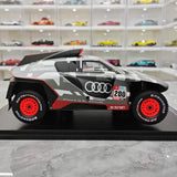 [Spark] 1:18 Audi 2022 RS Q E-Tron Dakar No.200 S. Peterhansel - E. Boulanger modellbil harts