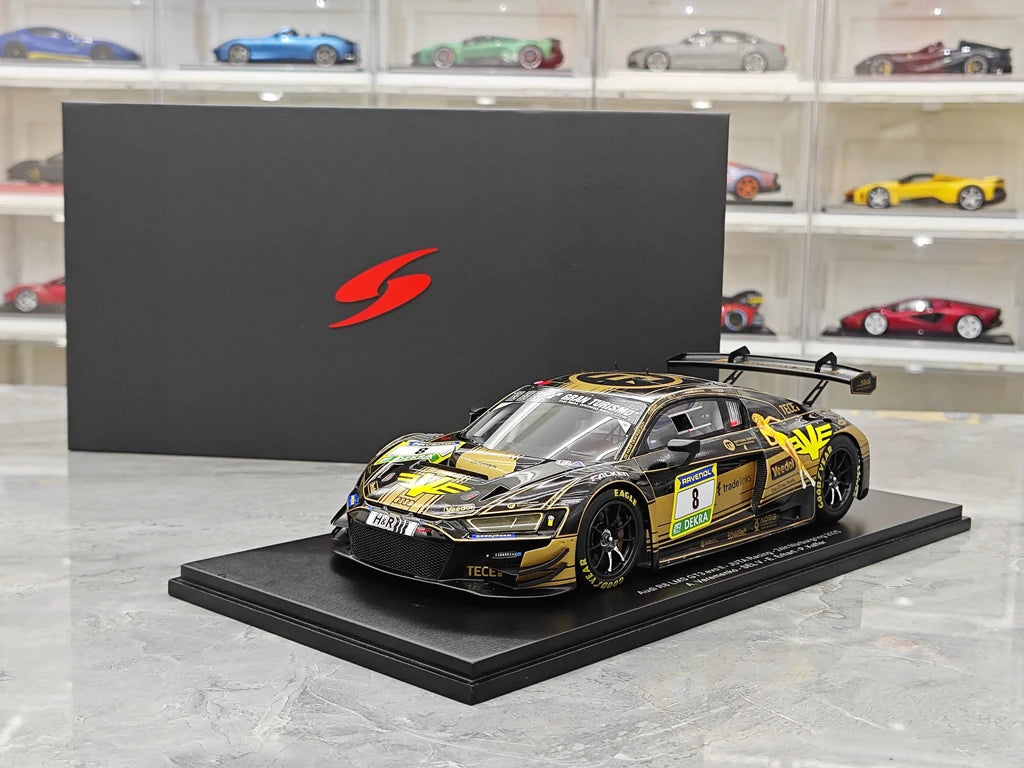 Audi 2025 R8 LMS GT3 EVO II #8 1:18 modello collezionabile in resina Nurburgring 24h di Spark - vista 15