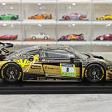 Audi 2025 R8 LMS GT3 EVO II #8 1:18 modello da collezione in resina Nurburgring 24h di Spark - vista 9