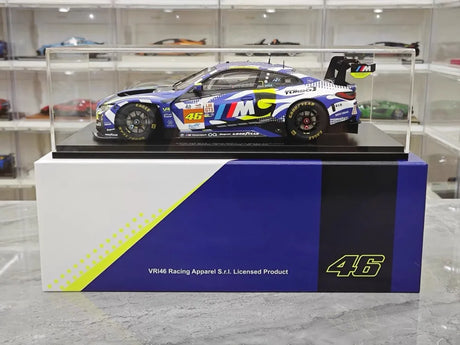 [Spark] 1:18 BMW 2024 M4 GT3 Le Mans 24H V. Rossi Model Car Resin