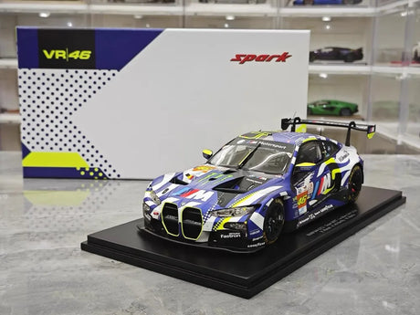 [Spark] 1:18 BMW 2024 M4 GT3 Le Mans 24H V. Rossi Model Car Resin