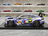 [Spark] 1:18 BMW 2024 M4 GT3 Le Mans 24H V. Rossi voiture miniature Resin