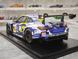 [Spark] 1:18 BMW 2024 M4 GT3 Le Mans 24H V. Rossi voiture miniature Resin