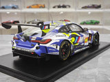[Spark] 1:18 BMW 2024 M4 GT3 Le Mans 24H V. Rossi voiture miniature Resin
