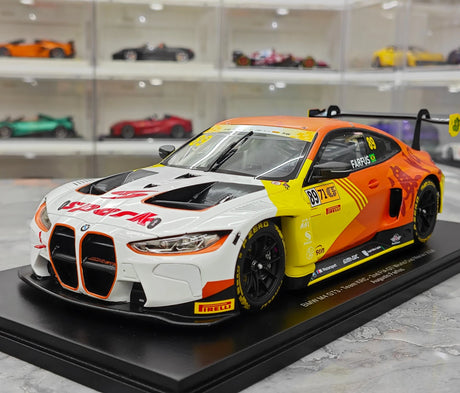 Spark BMW 2024 M4 GT3 1:18 – Sammelobjekt-Harz-Modell-Harz