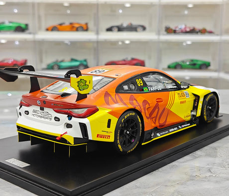 Spark BMW 2024 M4 GT3 1:18 – Sammelobjekt-Harz-Modell-Harz
