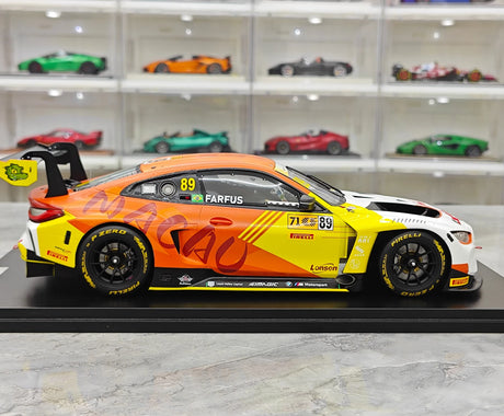 Spark BMW 2024 M4 GT3 1:18 – Sammelobjekt-Harz-Modell-Harz