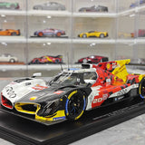 BMW 2025 M Hybrid V8 BMW M Team WRT #20 1:18 modello collezionabile in resina di Spark - vedi 3