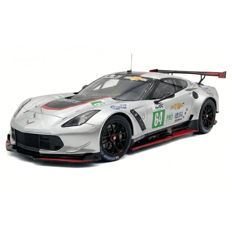 [Spark] 1:18 Chevrolet 2014 Corvette C7.R #64 Redline WEC Model Car Resin / Closed Body