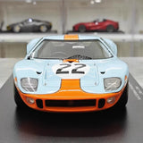 [Spark] 1:18 Ford 1969 GT40 #22 Le Mans Winner Model Car Resin / Closed Body