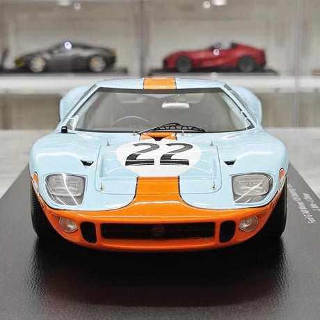 [Spark] 1:18 Ford 1969 GT40 #22 Le Mans Winner modelauto Hars / Closed Body