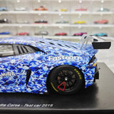 [Spark] 1:18 Lamborghini 2018 Huracan GT3 Evo Squadra Crose Model Car Resin