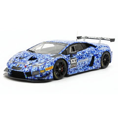 [Spark] 1:18 Lamborghini 2018 Huracan GT3 Evo Squadra Crose Model Car Resin