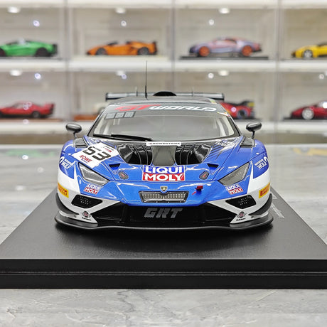 Lamborghini 2025 Huracan GT3 EVO2 #63 1:18 Gewinner 24h Spa Resin Sammelmodell von Spark – siehe 1