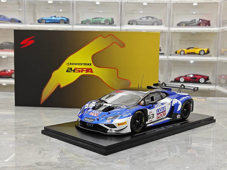 Lamborghini 2025 Huracan GT3 EVO2 #63 1:18 Gewinner 24h Spa Resin Sammelmodell von Spark – siehe 15