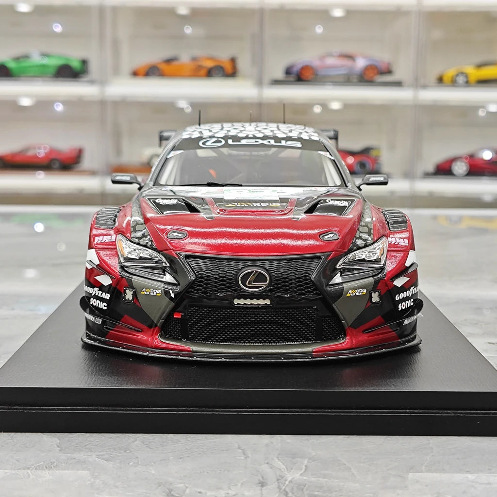 Lexus 2025 RC F LMGT3 #87 1:18 Spark 의 24시간 르망 레진 수집 모델 - 보기 1