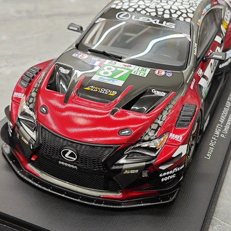 Lexus 2025 RC F LMGT3 #87 1:18 24시간 르망 레진 수집 모델 Spark - 보기 10