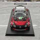 Lexus 2025 RC Spark의 24시간 르망 레진 수집 모델 1:18 LMGT3 #87 - 뷰 2