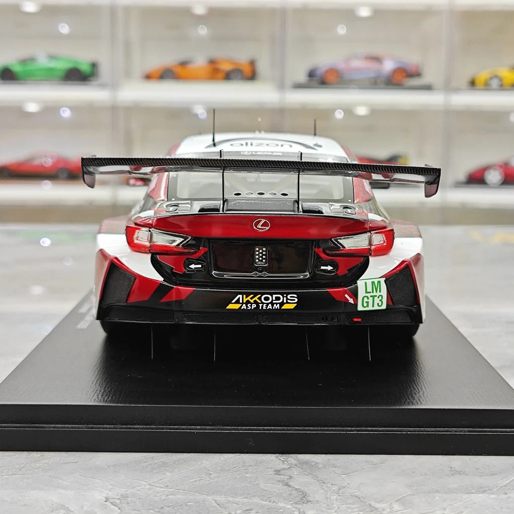 Lexus 2025 RC F LMGT3 #87 1:18 Spark 의 24시간 르망 레진 수집 모델 - 보기 7