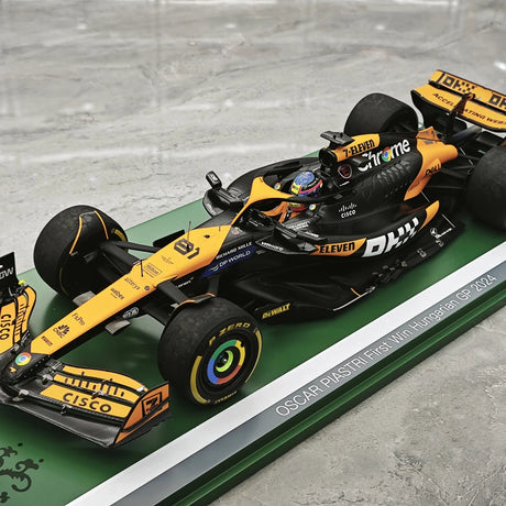 1:18 McLaren 2024 MCL38 #81 Hungarian GP Oscar Piastri F1 model car by Spark - view 4
