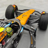 1:18 McLaren 2025 MCL39 #4 Australian GP Winner model car by Spark - view 12