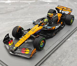1:18 McLaren 2025 MCL39 #4 Australian GP Winner model car by Spark - view 4