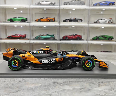 1:18 McLaren 2025 MCL39 #4 Australian GP Winner model car by Spark - view 9
