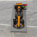 1:18 McLaren 2025 MCL39 #81 Chinese GP Oscar Piastri F1 model car by Spark - view 2