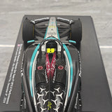 1:18 Mercedes-AMG 2024 F1 W15 E Performance #44 Abu Dhabi GP Lewis Hamilton F1 Resin-Modell von Spark - Ansicht 12