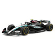 1:18 Mercedes-AMG 2024 F1 W15 E Performance #44 Abu Dhabi GP Lewis Hamilton F1 Harzmodellauto von Spark - Ansicht 17