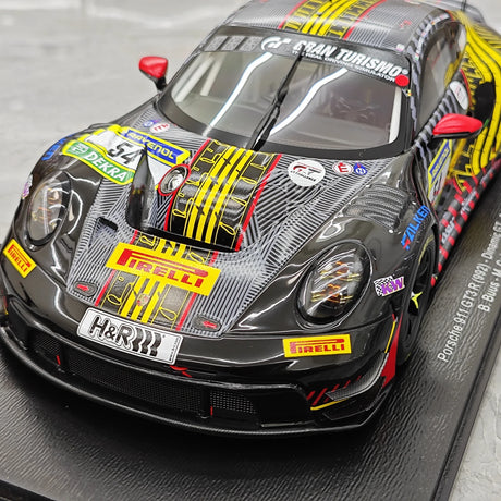 1:18 Porsche 2025 911 992 GT3 R #54 Spark 제작한 24시간 뉘르부르크링 모델 차량 - 뷰 11
