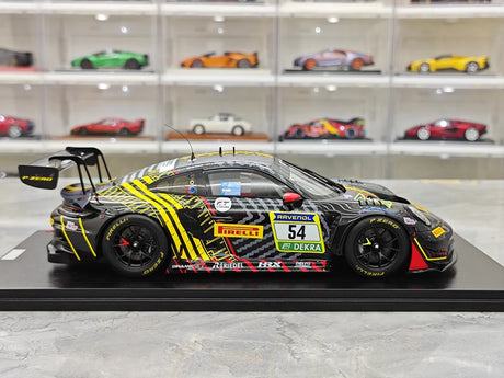 1:18 Porsche 2025 911 992 GT3 R #54 Spark 의 24시간 뉘르부르크링 모델 차량 - 9번 뷰