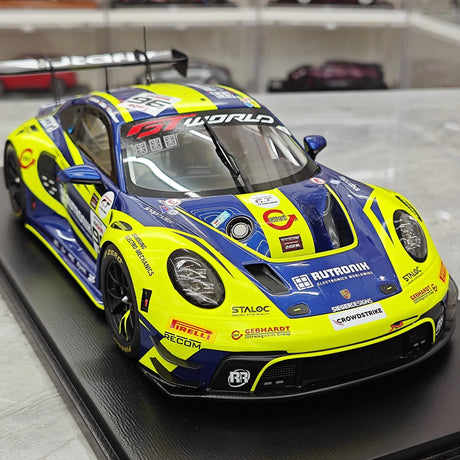 1:18 Porsche 2025 911 992 GT3 R #96 24시간 스파 모델 카 Spark - 뷰 10