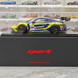 1:18 Porsche 2025 911 992 GT3 R #96 موديل سيارة سبا 24 ساعة من إنتاج Spark - عرض 14