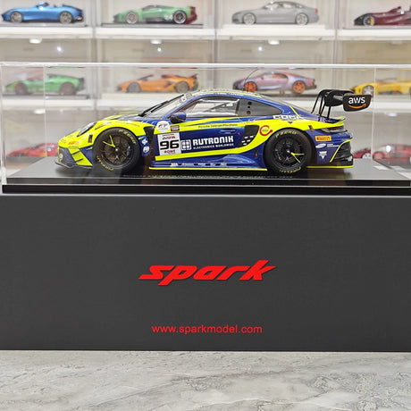 1:18 Porsche 2025 911 992 GT3 R #96 24시간 스파 모델 카 Spark - 뷰 14