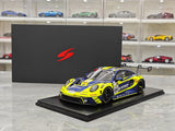 1:18 Porsche 2025 911 992 GT3 R #96 موديل سيارة سبا 24 ساعة من إنتاج Spark - عرض 15
