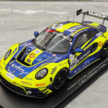 1:18 Porsche 2025 911 992 GT3 R #96 24시간 스파 모델 카 Spark - 뷰 4